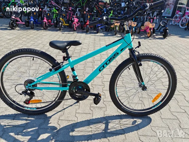 CROSS Велосипед 24" SPIDER син, снимка 2 - Велосипеди - 56530166