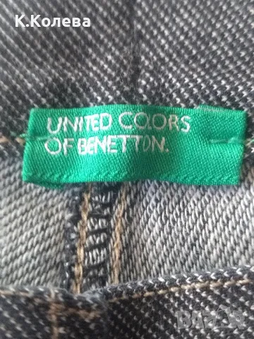  Детски дънки Benetton, снимка 3 - Детски панталони и дънки - 49154886