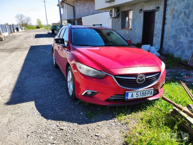 Mazda 6 2.2D (175hp) Revolution AUTOMATIC - Комби, 2013г. (За ремонт на двигател), снимка 2 - Автомобили и джипове - 54137425