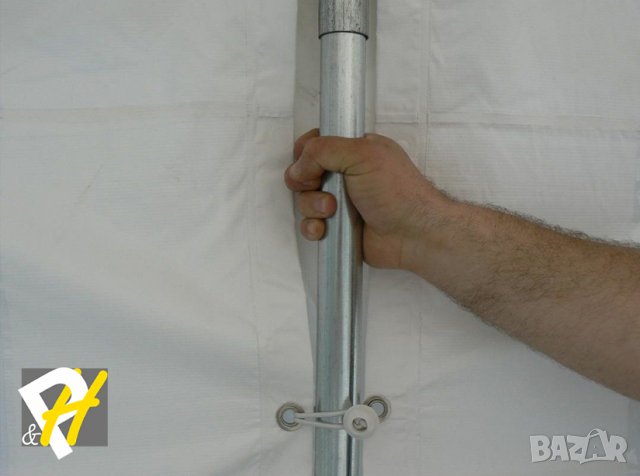 Шатра 5х12м, PVC 500гр/м2 - 100% водоустойчива, снимка 8 - Други - 30421187