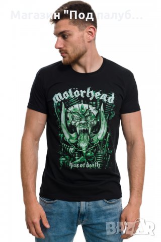 Нова мъжка тениска с дигитален печат на музикалната група Motörhead - Kiss Of Death, снимка 12 - Тениски - 29410751