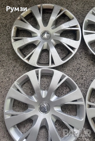 Тасове за пежо 15 цола оригинални, снимка 2 - Аксесоари и консумативи - 54266779