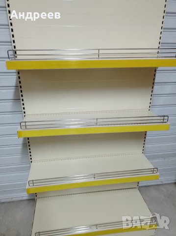 Ограничител за метален рафт /полица/ с дължина 1м., снимка 3 - Оборудване за магазин - 30046291