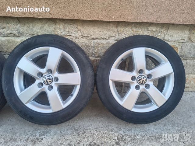 5x112 - 16 цола 5х112 Golf 5 6 7 - 5 x 112, снимка 5 - Гуми и джанти - 54305436