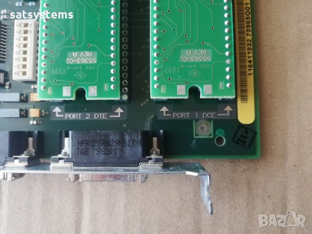 Motorola Codex 2PORT SDB 70964-01 REV.D 16-bit ISA, снимка 8 - Други - 35022112