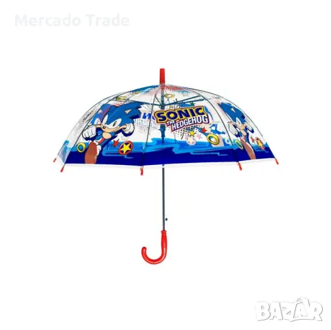 Чадър Mercado Trade, За момче, Соник, Син