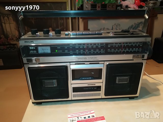 PHILIPS-КОЛЕКЦИОНЕРСКА МАШИНА-ВНОС AUSTRIA 2208221823, снимка 6 - Радиокасетофони, транзистори - 37769520