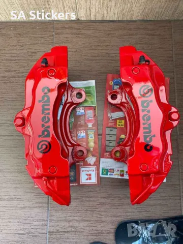 Стикери BREMBO за джанти и спирачни апарати , снимка 2 - Аксесоари и консумативи - 36500985