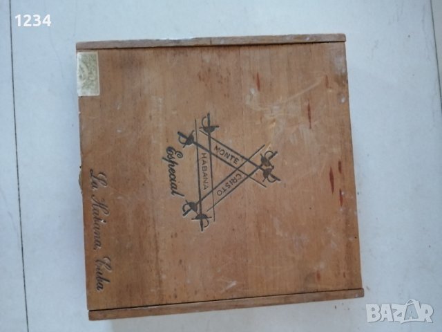 Дървена кутия за пури 20.5 х 21 h 4, снимка 4 - Други - 37347597