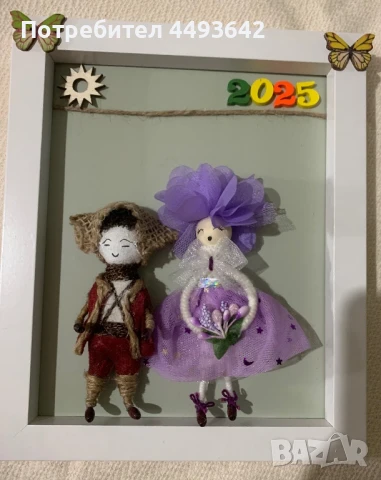 Куклички от макраме за декорация, снимка 6 - Други - 50554219