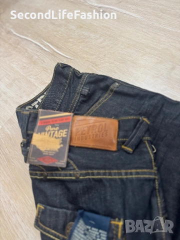 Мъжки дънки Petrol Industries, тъмен деним размер W31 L32 нови, снимка 5 - Дънки - 53253199