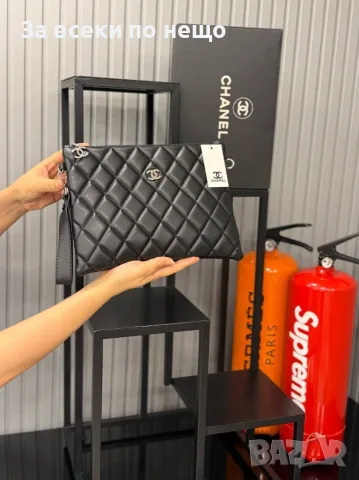 Chanel Дамска Клъч Чанта С Верижка И Каишка Шанел - Различни Цветове Код E73, снимка 5 - Чанти - 55795076