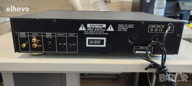 CD player Harman/Kardon HD740, снимка 7 - Ресийвъри, усилватели, смесителни пултове - 50961280