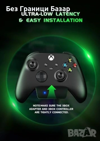Нови Безжични гейминг слушалки за Xbox PS4 PS5 PC ENC микрофон 50mm за игри, снимка 2 - Аксесоари - 54349121
