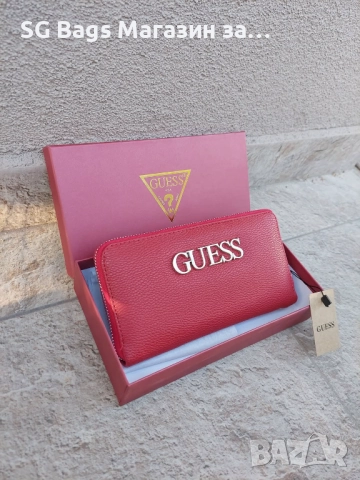 Guess дамско портмоне дамски портфейл код 07, снимка 6 - Портфейли, портмонета - 51664787