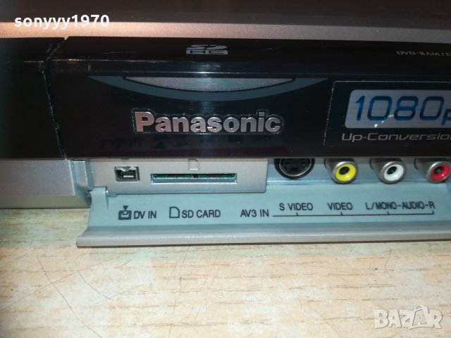 panasonic dmr-eh77eg-s dvb hdd & dvd recorder 2601212028, снимка 8 - Плейъри, домашно кино, прожектори - 31568592