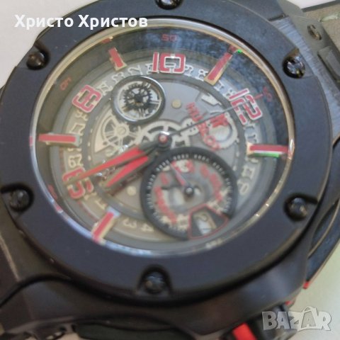 Мъжки луксозен часовник Hublot Big Bang Limited Edition Ferrari , снимка 3 - Мъжки - 42342997