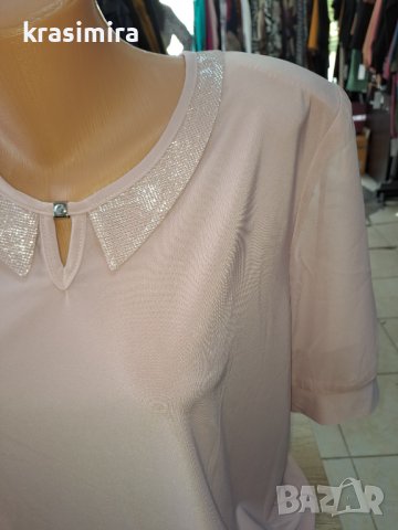 Блузка с размери Л, ХЛ, 2ХЛ, 3ХЛ , снимка 4 - Ризи - 42457013