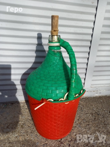 Стъклена дамаджана 10 литра