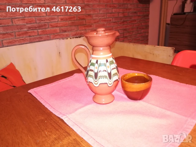 Керамика троянска шарка, снимка 5 - Аксесоари за кухня - 54060331