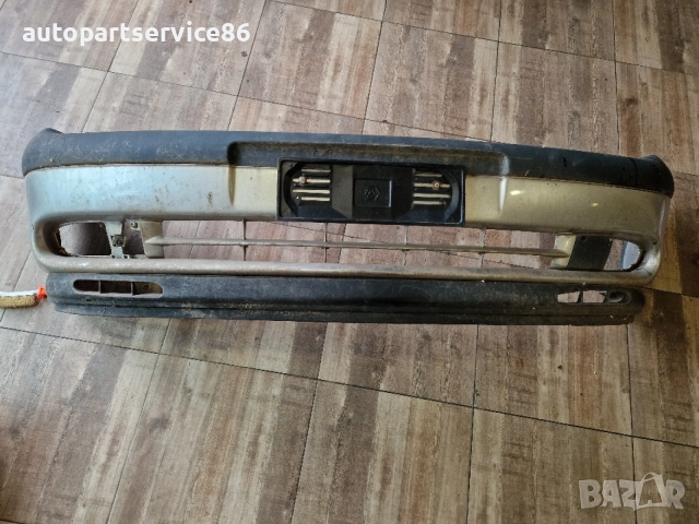 Renault Espace 2000 година предна броня сив цвят здрава 