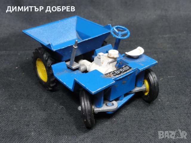1/32 СТАРА РЕТРО МЕТАЛНА КОЛИЧКА САМОСВАЛ C.W.T. DUMPER BRITAINS LTD, снимка 3 - Колекции - 52361202
