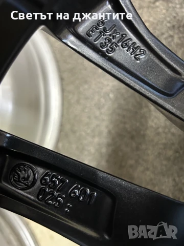 Джанти 16 Цола 5х100 Skoda Scala Kamiq  VW T-Cross Tiago Polo Нови Оригинални , снимка 12 - Гуми и джанти - 51013132