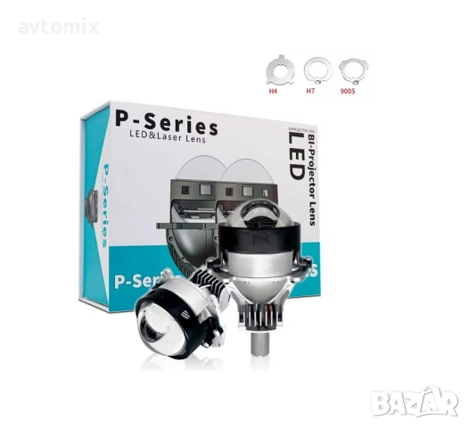 Bi-LED лупи за вграждане във фарове с къси и дълги светлини 3"инча 90W 6500lm 12V