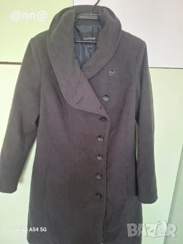 Зимно палто с асиметрично закопчаване , снимка 6 - Палта, манта - 47892670