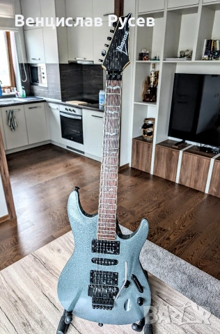 Ibanez S370DX Gray Meteor Metallic, 2002, Korea