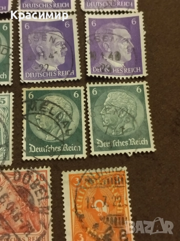 Дойче Райх., снимка 3 - Филателия - 52632445