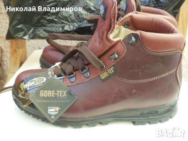 Обувки Gore-Tex туристически италиански зимни оригинални естествена кожа