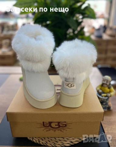 UGG Дамски Меки Топли Зимни Боти ЮДЖИДЖИ - Налични Различни Цветове Код E1128, снимка 5 - Дамски боти - 52658302