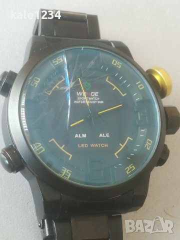 Мъжки часовник WEIDE. Масивен модел. Аналог - дигитал. Ana-digi. Sport watch. Japan move. , снимка 11 - Мъжки - 40598969