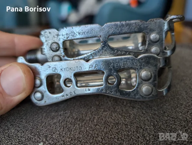 Ретро Шосейни Педали KeoKuto Pro Ace, снимка 4 - Части за велосипеди - 47447389