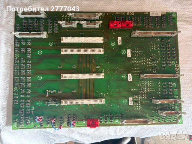Платка (Backplane) Arburg 593 KPL 102.610 за шприцмашина Arburg, снимка 2 - Резервни части за машини - 54033491
