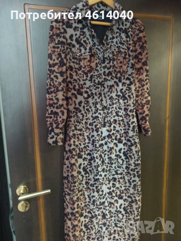 Рокля цвятът леопардов размер S