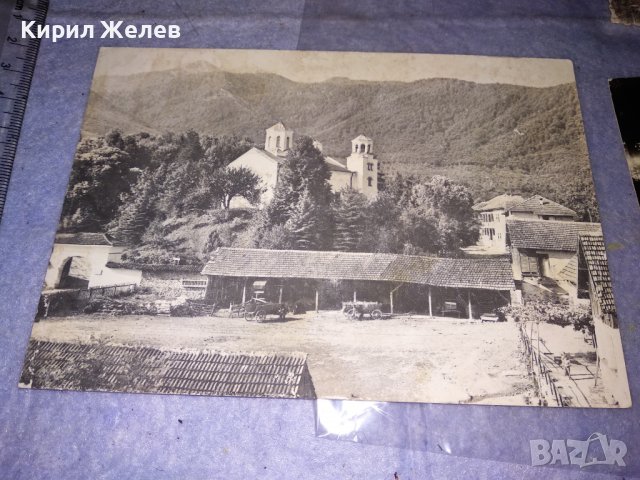 ЛОТ 4 СТАРИ ПОЩЕНСКИ КАРТИЧКИ - КЛИСУРСКИ МАНАСТИР ПАРИЖ МОСКВА ЧЕРНО-БЕЛИ РЕДКИ 35994, снимка 2 - Филателия - 39433214