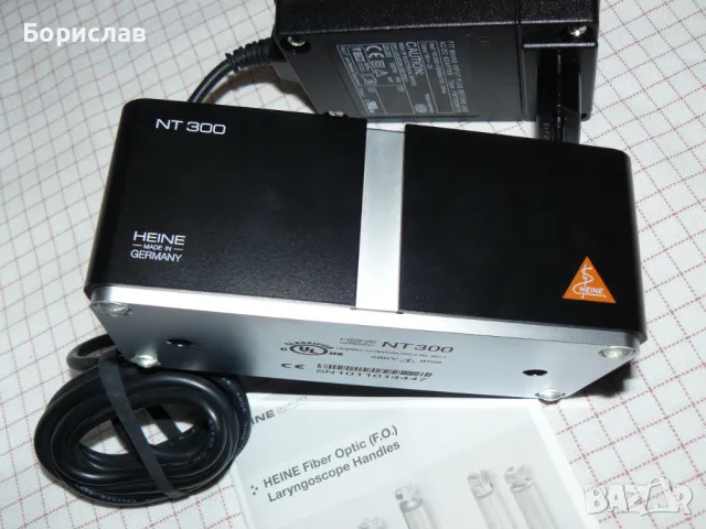 Ларингоскоп Heine FlexTip+ зарядно, снимка 7 - Медицинска апаратура - 48511902