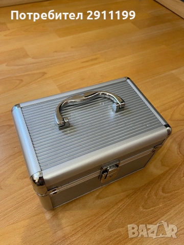 Малък алуминиев куфар, снимка 3 - Куфари с инструменти - 54243112