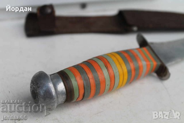 Стар ловен нож , снимка 6 - Антикварни и старинни предмети - 39076688