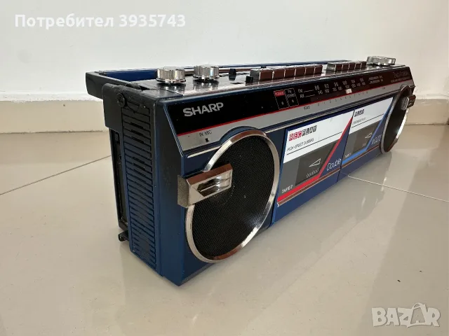Sharp WQ 272 boombox Japan , снимка 4 - Радиокасетофони, транзистори - 56437028