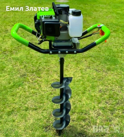 Бензинов свредел Тайга 74cc, снимка 2 - Други инструменти - 52615637