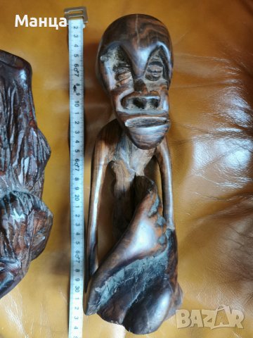Африкански фигури Маконде, снимка 2 - Антикварни и старинни предмети - 38907577