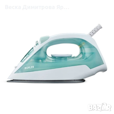 Парна ютия Muhler SI-1910N, 1800W, незалепващо покритие, снимка 4 - Ютии - 50980545
