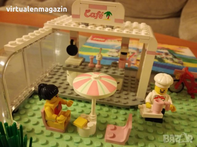 Лего Paradisa - Lego 6411 - Sand Dollar Cafe, снимка 2 - Колекции - 26773863