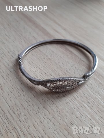 НОВА Уникална сребърна гривна 16.6грама, снимка 17 - Гривни - 27314100