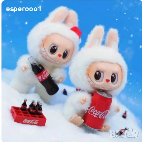 Labubu× Coca Cola колекционерски, снимка 3 - Плюшени играчки - 51436266