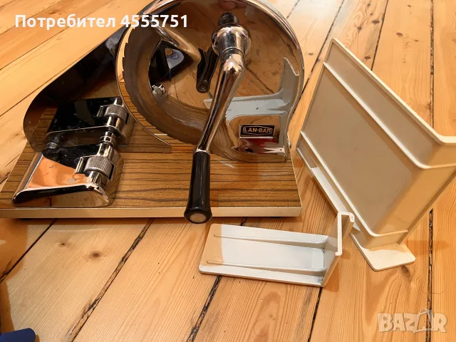 Ретро ръчна резачка LAN-BAR с оригинална чанта Philips (Комплект, снимка 2 - Други - 55772725