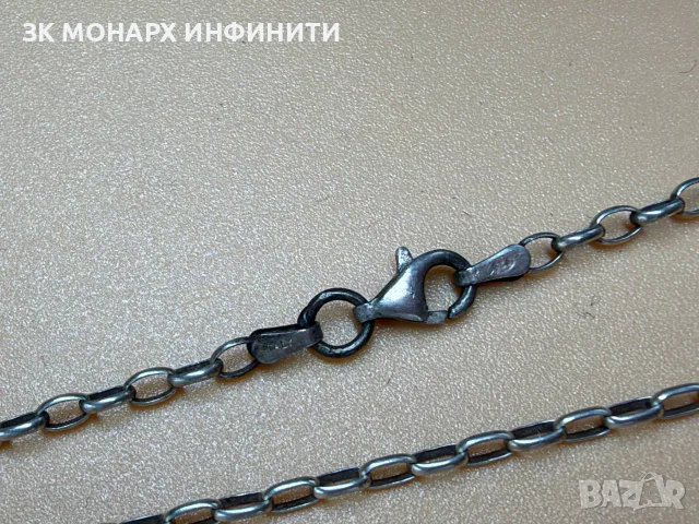 Сребърен ланец / 925 / скъсан, снимка 6 - Колиета, медальони, синджири - 56508966